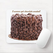 チョコレートによって無駄にされるケーキのmousepad マウスパッド (マウス)