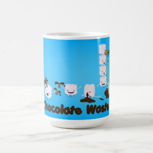チョコレートによって無駄にされるマグ コーヒーマグカップ