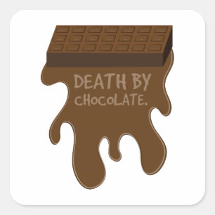チョコレートによる死 スクエアシール