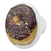 チョコレートにドーナツを振りかけたもの セラミックノブ (右)