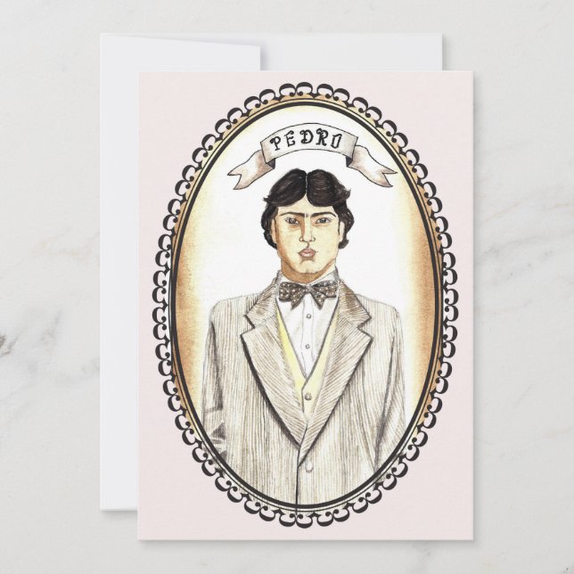 チョコレートに水のようなペドロ (正面)