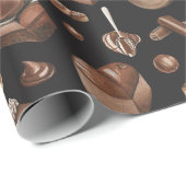 チョコレートのおいしい盛り合わせ ラッピングペーパー (ロールコーナー)