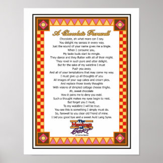 チョコレートのお別れ ポスター