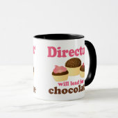 チョコレートのためのLeadディレクター マグカップ (正面右)