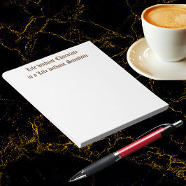 チョコレートのない人生は太陽のない人生 ノートパッド