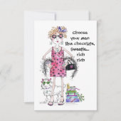 チョコレートのような男を選ぶ…金持ちの (正面)