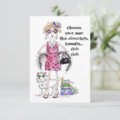 チョコレートのような男を選ぶ…金持ちの (スタンド正面)