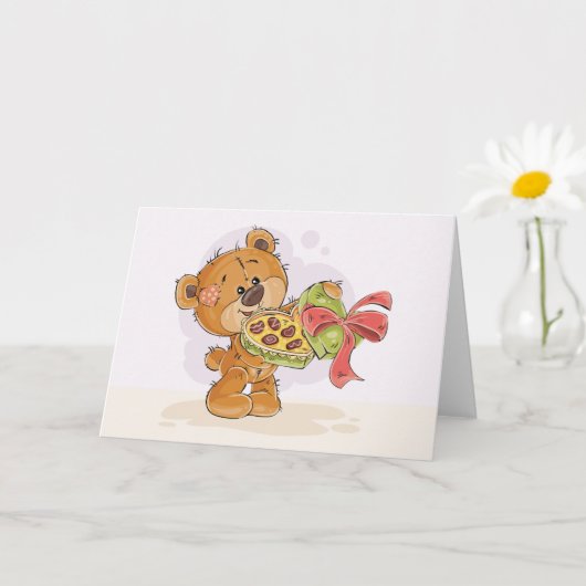 チョコレートのカード カード (小さな植物)