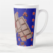チョコレートのチェリー カフェラテマグ (右)