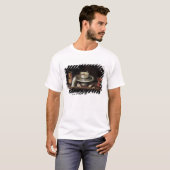 チョコレートのボールが付いている静物画 Tシャツ (正面フル)