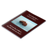 チョコレートの名言 ノートブック (左側)