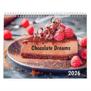 チョコレートの夢 2026 - 甘美な誘惑の1年 カレンダー