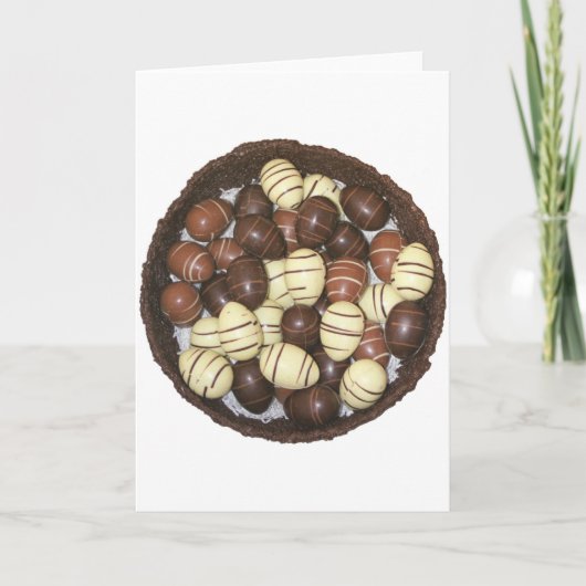 チョコレートの巣のミニイースターエッグ シーズンカード (正面)