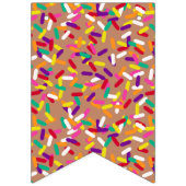 チョコレートの振りかけ バンティングフラッグ (第2の旗)