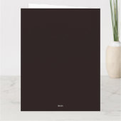 チョコレートの時間だ!チョコレートの時間だ! カード (裏面)