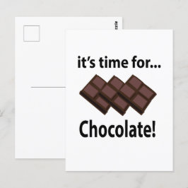 チョコレートの時間 チョコレートの時間 ポストカード