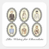 チョコレートの水のように スクエアシール (正面)