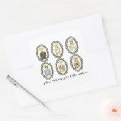 チョコレートの水のように スクエアシール (封筒)