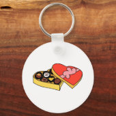 チョコレートの漫画 キーホルダー (正面)