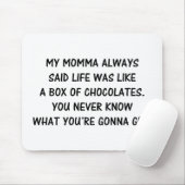 チョコレートの箱 マウスパッド (マウス)