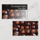 チョコレートの箱 名刺 (正面/裏面)