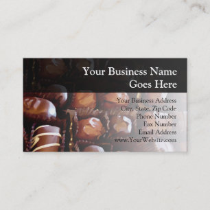 チョコレートの箱 名刺