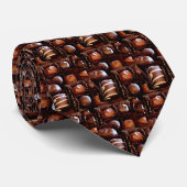 チョコレートの箱、心をそそるチョコレート・キャンディ ネクタイ (ロール)
