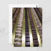 チョコレートの詰め合わせ ポストカード (正面/裏面)