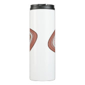 チョコレートのeclair漫画イラストレーション タンブラー (裏面)