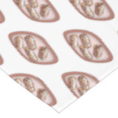 チョコレートのeclair漫画イラストレーション テーブルクロス (アングル)