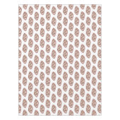 チョコレートのeclair漫画イラストレーション テーブルクロス (正面)