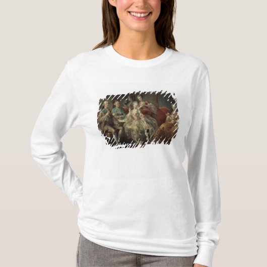 チョコレートのPenthievreの系列かコップ Tシャツ (正面)