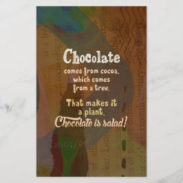チョコレートはサラダだ！