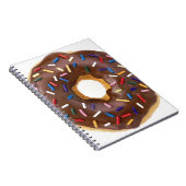 チョコレートはドーナツを振りかけます ノートブック (右側)