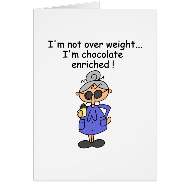 チョコレートはユーモアを富ませました (正面)