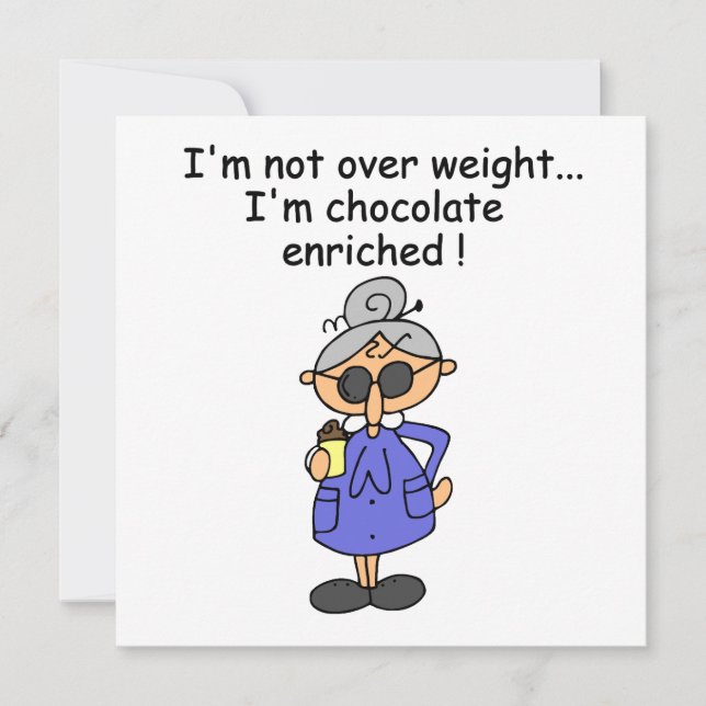 チョコレートはユーモアを富ませました (正面)