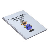 チョコレートはユーモアを富ませました ノートブック (右側)
