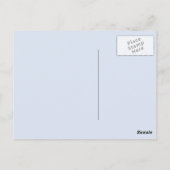 チョコレートはユーモアを富ませました ポストカード (裏面)