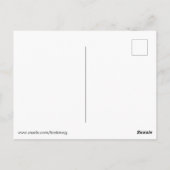 チョコレートは世界をより良い場所にする ポストカード (裏面)