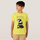 チョコレートは世界をより良い場所にする Tシャツ (正面フル)