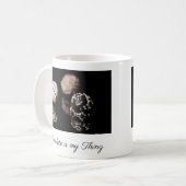 チョコレートは私の物 コーヒーマグカップ (正面左)