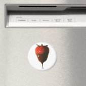 チョコレートをイチゴに浸したもの マグネット (インサイチュ (食洗機))