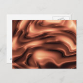 チョコレートを溶かす ポストカード (正面/裏面)