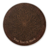 チョコレートアイシング セラミックノブ (正面)