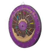 チョコレートアイスのドーナツ（ふりかけ付） ダーツボード (正面右)