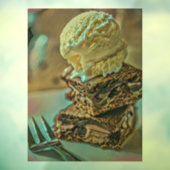 チョコレートアイスクリームケーキ ウィンドウサイン (シート3)