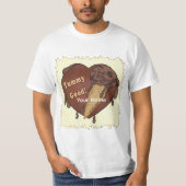 チョコレートアイスクリームコーン Tシャツ (正面)