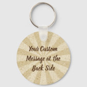 チョコレートアイスクリームスティックキーチェーン キーホルダー (裏面)