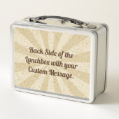 チョコレートアイスクリームスティック金属弁当箱 メタルランチボックス (裏面)