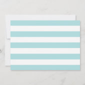 チョコレートアイスクリーム子供の誕生日パーティー写真 招待状 (裏面)